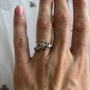 Vintage ✨ Sterling Silver Mickey Mouse Ring